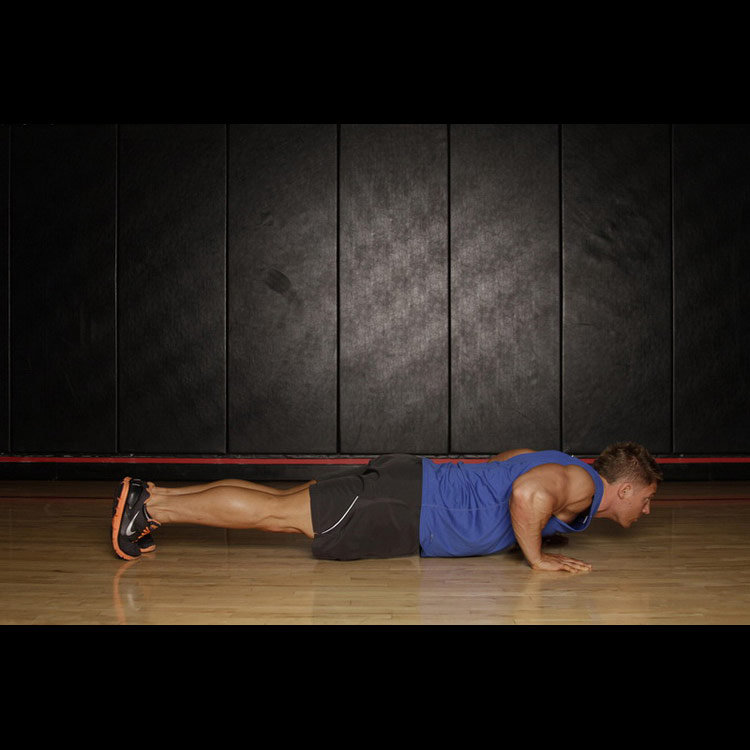 техника выполнения упражнения: Отжимания с планкой в сторону (Push Up to Side Plank) на фото